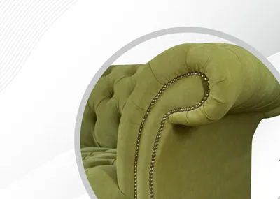 Immagine prodotto di Verde divano imbottito a quattro posti 4 posti mobili grandi divani divani divano 265cm nuovo