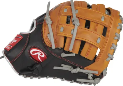 Obrázek produktu pro Rawlings R9FMU-17BT Celokožená hůl R9 ContoUR pro mládež na první metu 12 palců | chytání pravou rukou