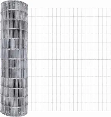 Image de vidaXL Clôture européenne 1,6 x 10 m fer revêtu de PVC