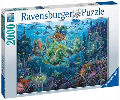 Produktbild von Ravensburger Puzzle 2000 Teile Unterwasser Kinderrätsel