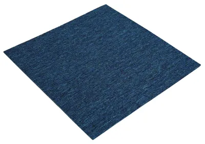 Produktbild von vidaXL Teppichfliese Blau 50 x 50 cm 20 stk. PP und Bitumen