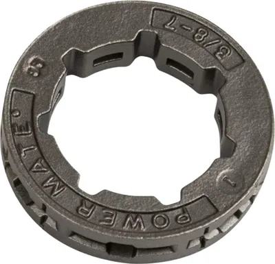 A close-up, isolated shot of a metal ring.
