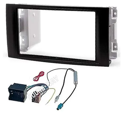 2 DIN Radiopaneel Frame für VW T5, Touareg, Multivan, Caravelle, Transporter