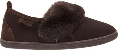 Produktbild von Vanuba - Damen Hausschuhe Cormo Moderne Pantoffeln Echtleder Lammfell Natur Wolle D012 Braun, Größe 37 EU
