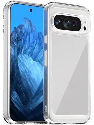 Produktbild von Mobigear Crystal – Transparente Handyhülle für Google Pixel 9 – Hartschalenhülle, Rückseite – Transparent