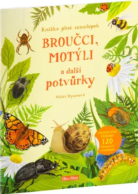 Immagine prodotto di BROUČCI, MOTÝLI a další potvůrky – Kniha samolepek