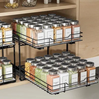 Produktbild von Famanu Kräuterregal ausziehbar - 27,2 x 29,2 x 23,9 cm