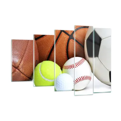 Produktbild von Bilder auf glas - Fußball Ball Sport Golf - 150x100cm - Glasbilder - Wandbilder - Kunstdruck - zum Aufhängen bereit - Wanddekoration aus Glas - Glas Bilder - Wandbild auf Glas - GEG150x100-2793