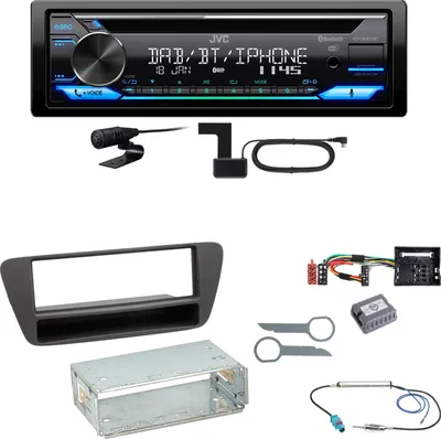 Produktbild von JVC KD-DB922BT Bluetooth Digitalradio Einbauset für Audi Q3 8U