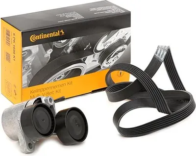 Produktbild von Continental ContiTech 6PK1698K1 Keilrippenriemensatz für BMW 3 Touring (E91) 3 Limousine (E90) 5 Touring (F11) 1 Schrägheck (F20) 3 Touring (F31)
