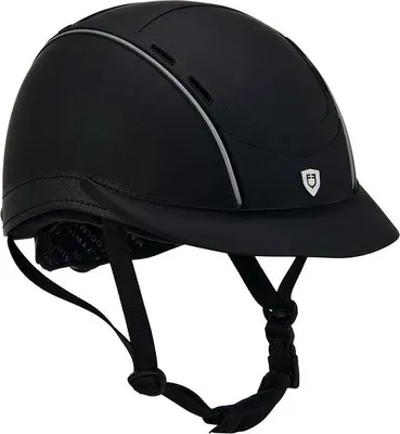 Produktbild von Equestro Phantom Helm Schwarz 52-56 cm Herren,Damen Schwarz 52-56 cm