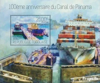 Produktbild von Briefmarken Togo 2014 Mi Block 932 (kompl. Ausgabe) postfrisch Panamakanal