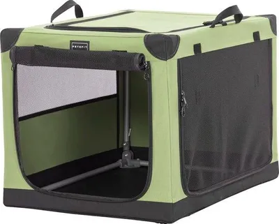 Produktbild von Famanu Hundebox für große Hunde - grün
