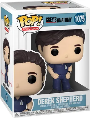 Produktbild von Grey's Anatomy - Derek Shepherd 1075 - Funko Pop! - Vinyl Figur