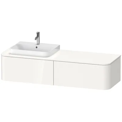 Produktbild von DURAVIT HP4944L2222 WTU HappyD2+ wandh.,354x1600x550mm