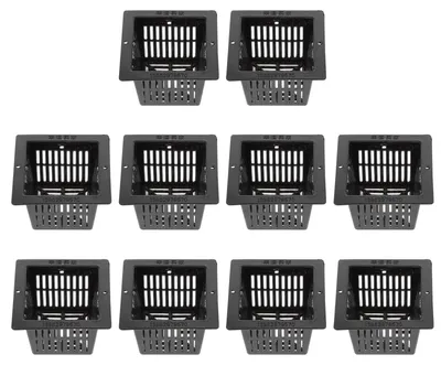 Image de Solidchoice - Coffret de 10 pots pour culture hydroponique