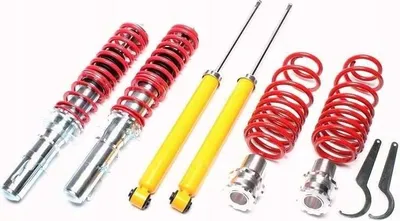 Obrázek produktu pro Výškově stavitelný podvozek A3, Leon, Toledo II, Octavia I, Bora, Golf IV, New Beetle - TATechnix