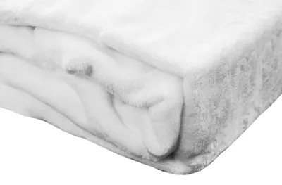 Produktbild von JACK Teddy Flausch Plüsch Spannbettlaken Cashmere Touch Weiß Grau Anthrazit Creme 90x190-100x200 / 140x200 / 180x200 cm, Farbe:Weiß, Größe:140x200cm Spannbettlaken