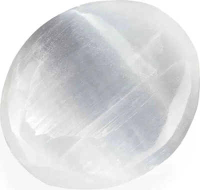 Produktbild von Selenit Palmstein 2x3,5x4cm Palmstein für Meditation und energetische Reinigung