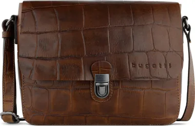 Produktbild von bugatti Schultertasche Umhängetasche Shoulderbag Cognac hellbraun