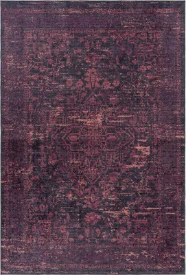 Produktbild von Waschbarer Teppich FIESTA Rot 80 x 150 cm