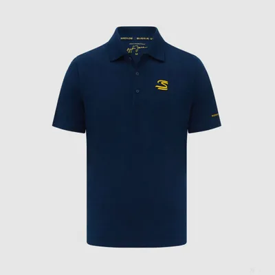 Productafbeelding van Ayrton Senna polo, blauw, heren, maat XS