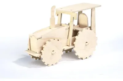 Produktbild von Laubsägevorlage Traktor, 1Stück