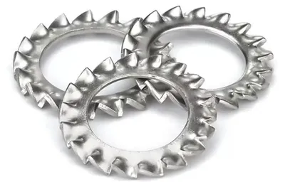 Immagine prodotto di Dischi di sicurezza in acciaio inox 304 - Dischi di sicurezza a stella - Elementi di collegamento per la creazione di gioielli - Dischi antivibranti - 10 pezzi - Rondelle