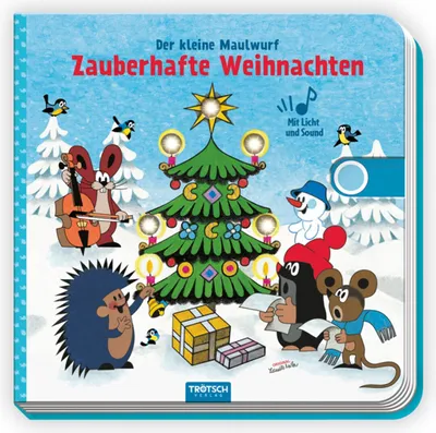 Produktbild von Trötsch Der kleine Maulwurf Soundbuch mit Licht Zauberhafte Weihnachten