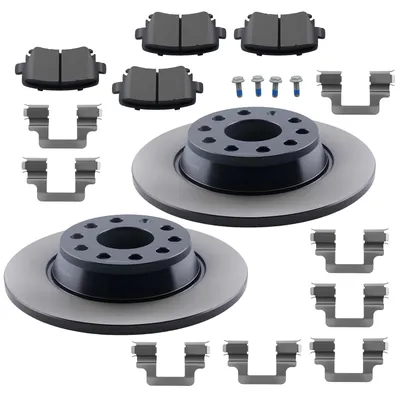 Produktbild von Hintere Bremse - Bremssattel - passend für B6 2005-2015 - für 282 mm Bremsscheiben - Ersatzteil 1K0698451
