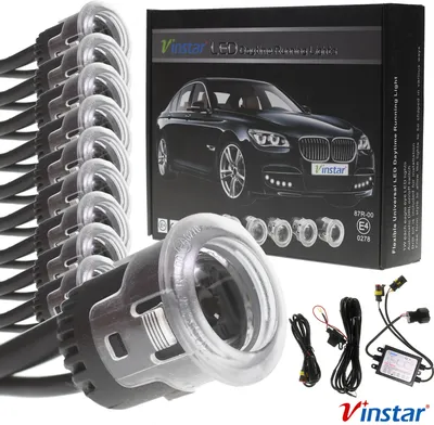 Produktbild von 10x Vinstar LED Tagfahrlicht 12V R87 Universal KFZ AUTO LKW WOHNMOBIL CAMPER