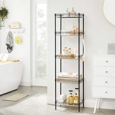 Productafbeelding van Famanu Boekenkast met 5 planken - 30 x 40 x 150 cm