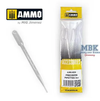 Produktbild von Ammo MIG  A.MIG-8234 - Large Pipettes 3mL (0.1 oz) - 4 pcs. - Neu