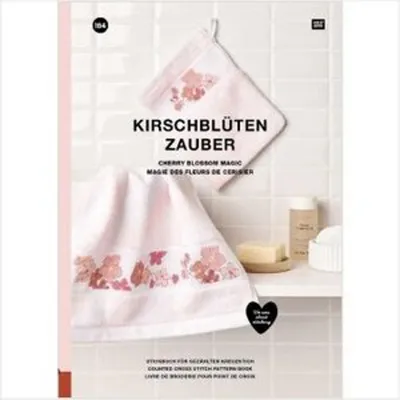 Obrázek produktu pro Stickbuch 184 Kirschblütenzauber - Stickbuch für gezählten Kreuzstich