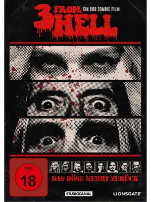 Zdjęcie produktu dla PLAION 1075006, Film, DVD, Niemiecki, Angielski, 111 min, THREE FROM HELL, Horror