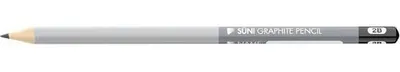 Produktbild von Graphitstift "Igel", grau, 2B, dreieckig, ICO 7130116011