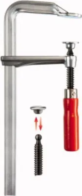 Produktbild von Ganzstahl-Schraubzwinge GZ 400/120