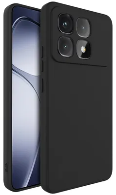 Immagine prodotto di Per Xiaomi 14T Pro Custodia protettiva in silicone TPU Flessibile sottile Nero