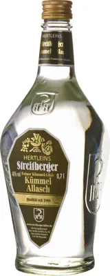 Produktbild von Streitberger Kümmel Allasch | Feiner Kümmel-Likör | 0,7l. Flasche
