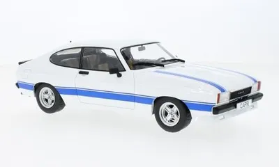 Obrázok produktu pre MCG 18347 Ford Capri MK2 X-Pack 1975 biely 1:18