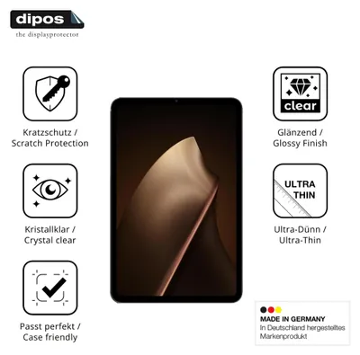 Immagine prodotto di 2x Pellicola Protettiva per Xiaomi Pad Mini 8.8 Protezione Schermo Claro Display dipos