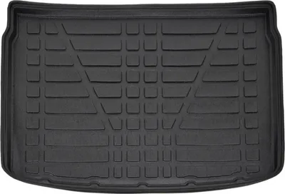 Produktbild von SCOUTT | Kofferraumwanne Laderaumwanne Kompatibel mit Nissan Nissan Qashqai J11 2013-2021, mit Hoher Rand, Kofferraum-Schutzmatte, Geriffelt, Aufrollbar, Schwarz