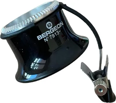 Image de Loupe Bergeon 7913-2 5 avec Clip pour Lunettes Amplification 4x