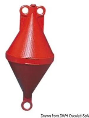 Obrázok produktu pre Bójka s dvojitým kužeľom biela 50 x 103 cm, 1 kus