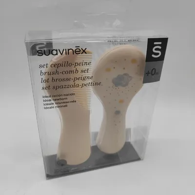 Productafbeelding van HYGGE BABYBORSTEL #WIT, set van 2 stuks