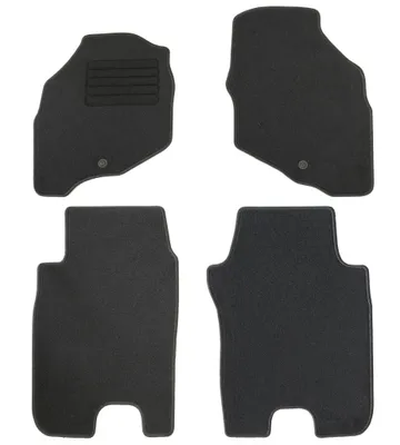 Produktbild von Fußmatten-Set für Honda Jazz 2 GD, 01/2002-10/2008, 4-teilig, Schwarz