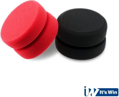 Produktbild von WINC-146 Schaumstoffapplikator, 10x5 cm, schwarz