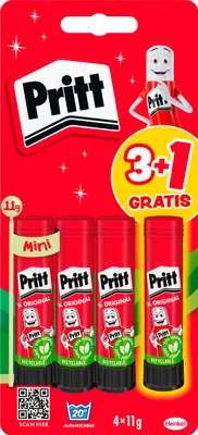 Produktbild von Pritt Klebestift 4x11g Alles steht Kopf 2 Design BTS2024 retail