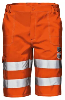 Produktbild von Sir Safety Mistral Warnschutz Bermudashorts Herren Baumwoll Polyester Mix EN ISO 20471 Kl. 2, XL+, HI-VIS ORANGE