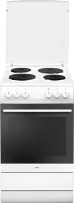 Produktbild von Amica SHE 11555 W, Standherd Elektro, 50 cm, NewSeries 500 Design, Weiß, K4.1, Konventionell Plus,